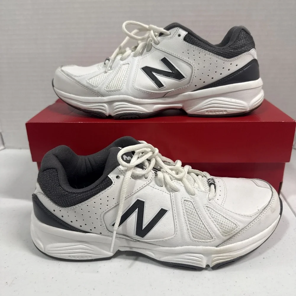 New Balance 519v2 Mens Training Shoes White Black MX519WG2 Size 9.5 D NWB